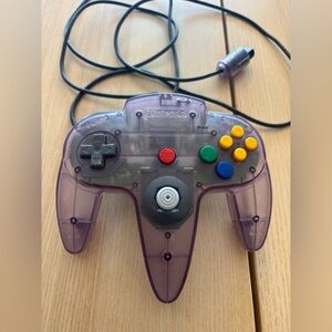 NINTENDO 64 Atomic Purple controller (I)